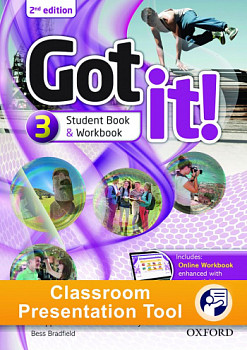 Got It! (2nd Edition) 3 Student's Book and Workbook Classroom Presentation Tool