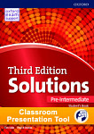 Solutions (3rd edition)  Pre-Intermediate Student's Book and Workbook Classroom Presentation Tool