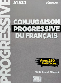 Conjugaison Progressive du Francais 2eme edition Debutant A1-A2.1 Livre + CD + web