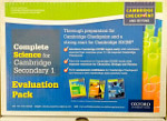 Complete Science for Cambridge Secondary 1 Evaluation Pack
