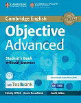 Objective Advanced (4th Edition) Student's Book without Answers with CD-ROM and Testbank