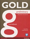 Gold Preliminary Coursebook with CD-ROM