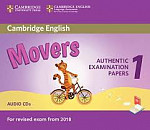 Cambridge Young Learners English Tests 1 Movers for Revised Exam from 2018 Audio CDs