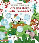 Usborne Little Peep-Through Book Are You There Little Reindeer?