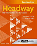 New Headway (4th edition)  Pre-Intermediate Teacher's Book with Teacher's Resource Disc CD-ROM
