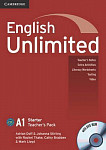 English Unlimited A1 Starter Teacher's Pack with DVD-ROM