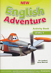 New English Adventure 1 Activity Book and Songs CD Pack