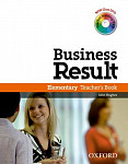 Business Result  Elementary Teacher's Book with DVD