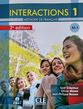 Interactions 2eme edition 1 A1.1 Livre de l’eleve + Audio telechargeable en ligne