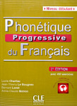Phonetique Progressive du Francais 2eme edition Debutant Livre + CD audio