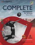 Complete Preliminary for Schools (2020 Exam) Teacher's Book with Downloadable Resource Pack (Class Audio and Teacher's Photocopiable Worksheet)