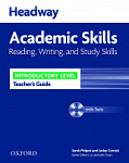 Headway Academic Skills Reading, Writing and Study Skills  Intro Teacher's Guide with Tests CD-ROM