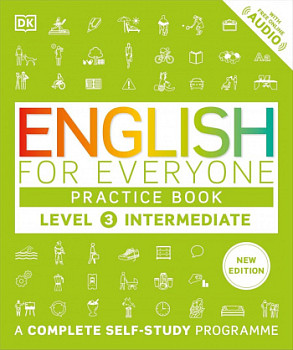 English for Everyone Level 3 Intermediate Practice Book with Online Audio