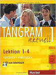Tangram aktuell 1 Lektion 1-4 Kursbuch + Arbeitsbuch mit Audio-CD zum Arbeitsbuch