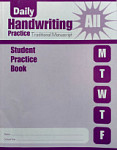 Daily Handwriting Practice Traditional Manuscript Grades K-6 Student Workbook