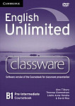 English Unlimited B1 Pre-Intermediate Classware DVD-ROM