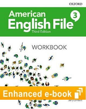 American English File (3rd Edition) 3 Workbook Book e-Book