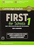 Cambridge English First For Schools 1 Student's Book with Answers and Audio CDs (For Revised Exam from 2015)