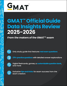 GMAT Official Guide Data Insights Review 2025-2026 Book + Online Question Bank